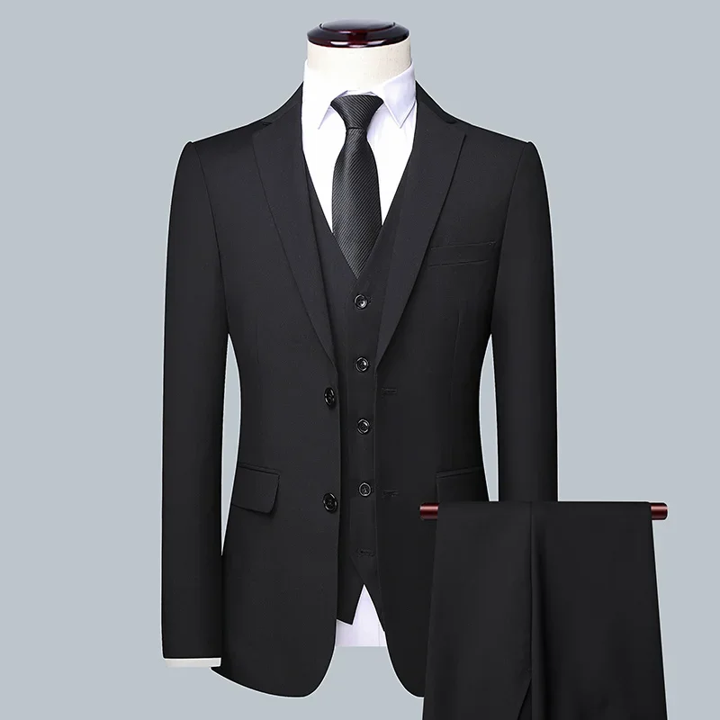 Men'S Grooming Options - Hochwertiges, einfarbiges Business-Hochzeitskleid für Herren –