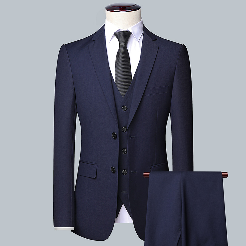 Men'S Grooming Options - Hochwertiges, einfarbiges Business-Hochzeitskleid für Herren –