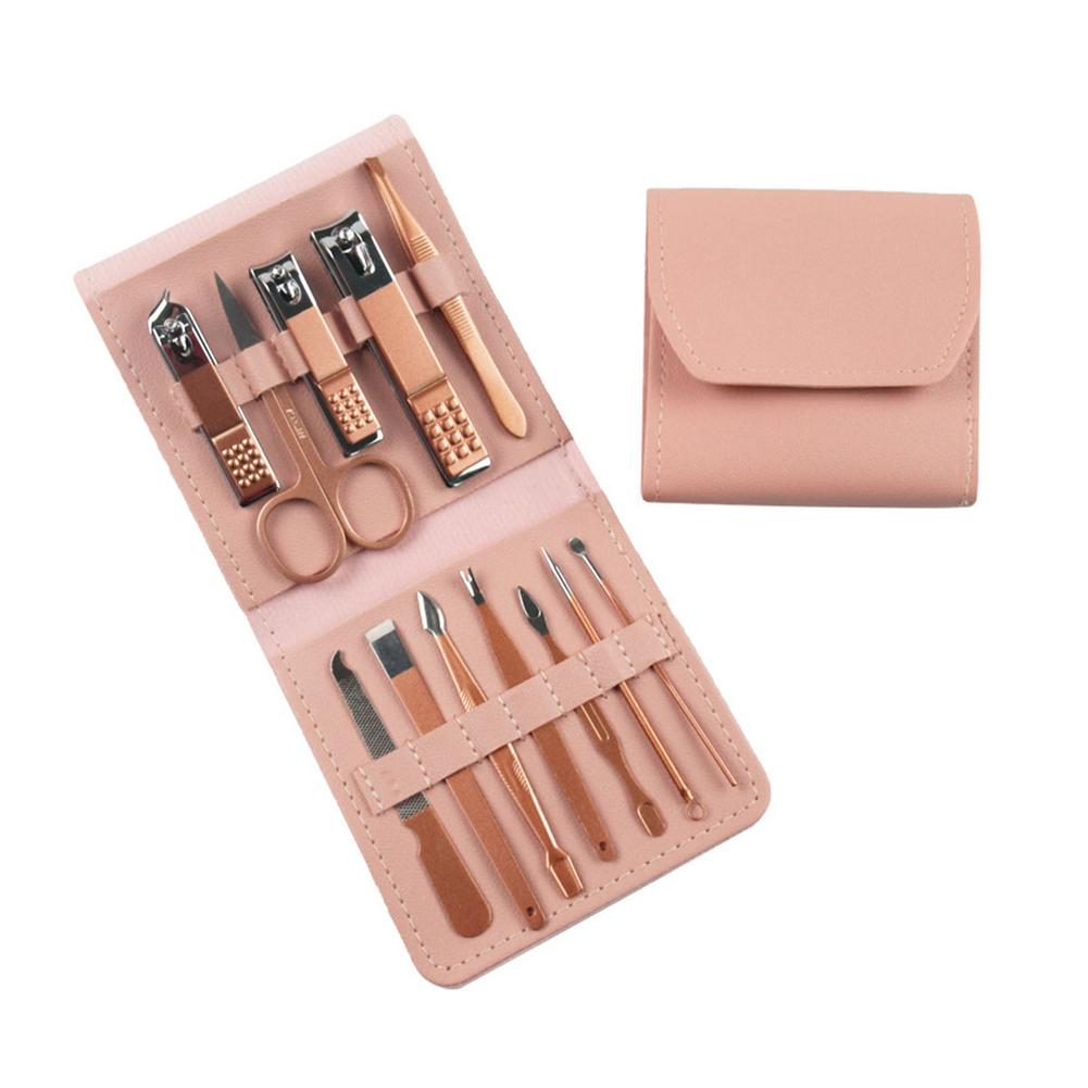 Mens Grooming Kit Case - Reise Mini Maniküre Set Nail Clipper