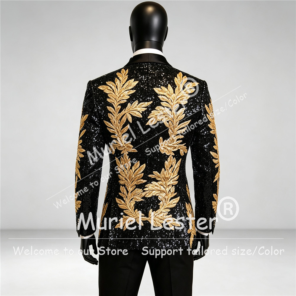 Glitzernder Pailletten-Herrena – Men Grooming Outfit Bewertung und Preis