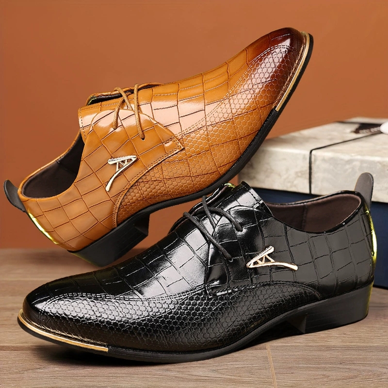 Mode PU Leder Schuhe Männer Bu – Men Grooming Outfit Bewertung und Preis