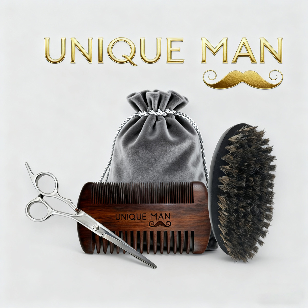 UNIQUE MAN Herren-Bart-Set, sc – Men Grooming Outfit Bewertung und Preis