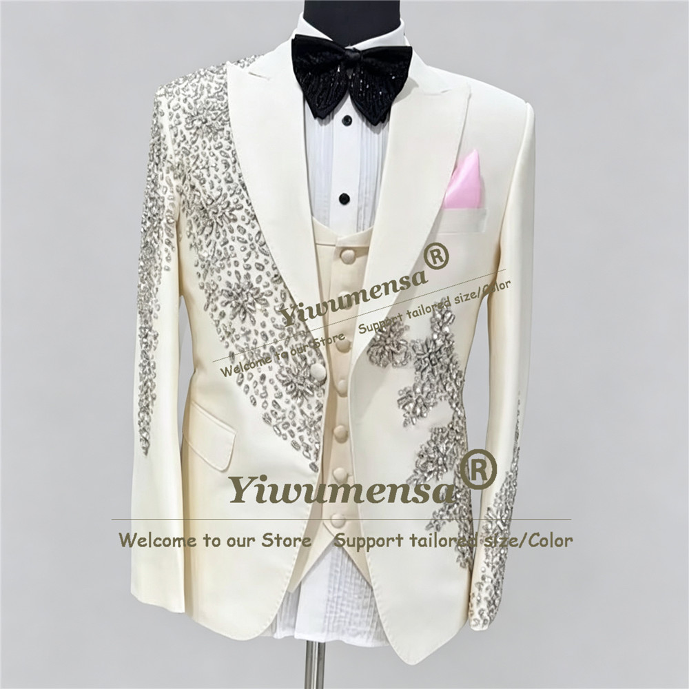 Glitzernde, mit Perlen besetzt – Men Grooming Outfit Bewertung und Preis